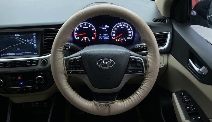 2018 Hyundai Verna 1.6 VTVT SX, Petrol, Manual, 60,530 km, Steering Wheel Close Up