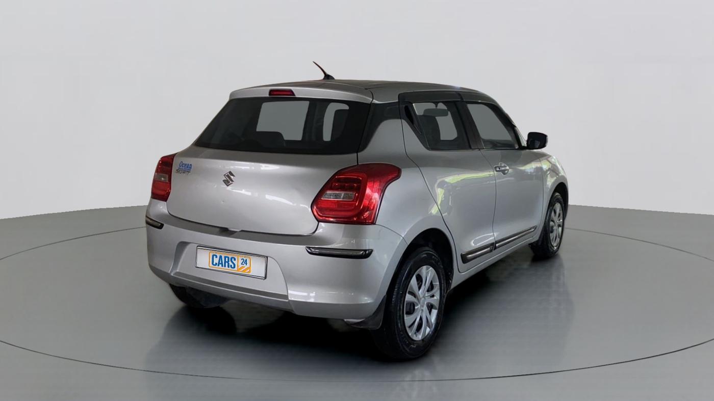 2019 Maruti Swift VXI, Petrol, Manual, 43,562 km, Right Back Diagonal