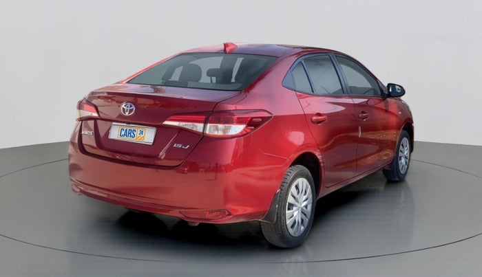 2018 Toyota YARIS J MT, Petrol, Manual, 24,612 km, Right Back Diagonal