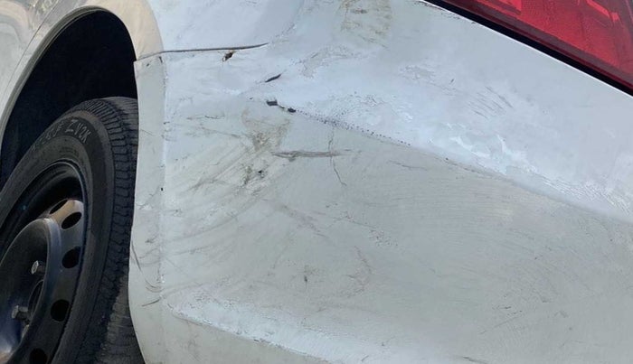 2012 Maruti Swift VXI, Petrol, Manual, 31,475 km, Rear bumper - Paint is slightly damaged
