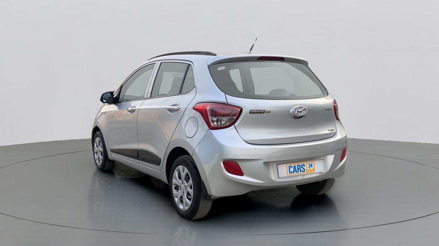 2013 Hyundai Grand i10 SPORTZ 1.2 KAPPA VTVT, Petrol, Manual, 97,703 km, Left Back Diagonal
