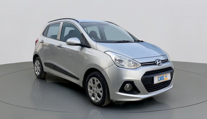 2013 Hyundai Grand i10 SPORTZ 1.2 KAPPA VTVT, Petrol, Manual, 97,703 km, Right Front Diagonal