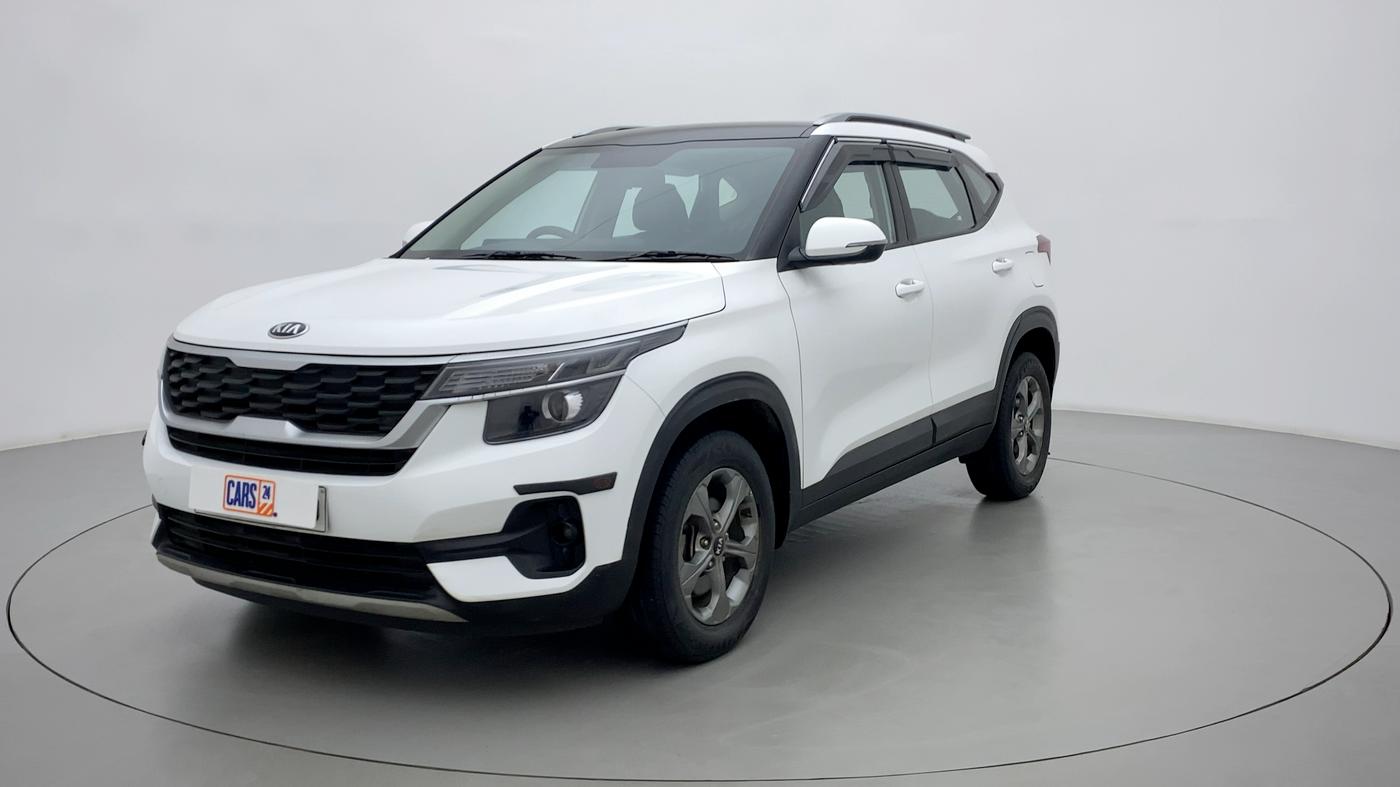 2020 KIA SELTOS HTK PLUS 1.5 PETROL, Petrol, Manual, 52,483 km, Left Front Diagonal