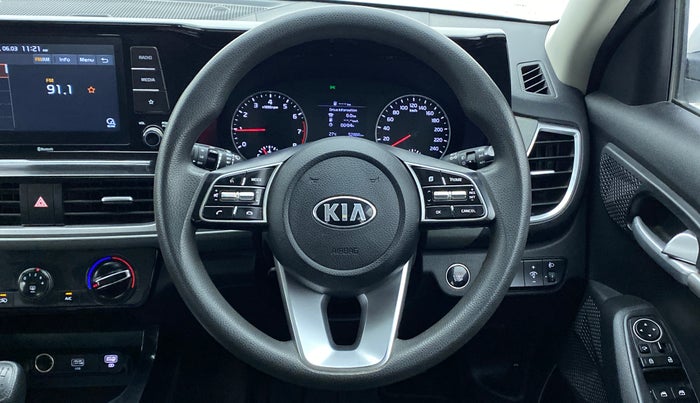 2020 KIA SELTOS HTK PLUS 1.5 PETROL, Petrol, Manual, 52,483 km, Steering Wheel Close Up