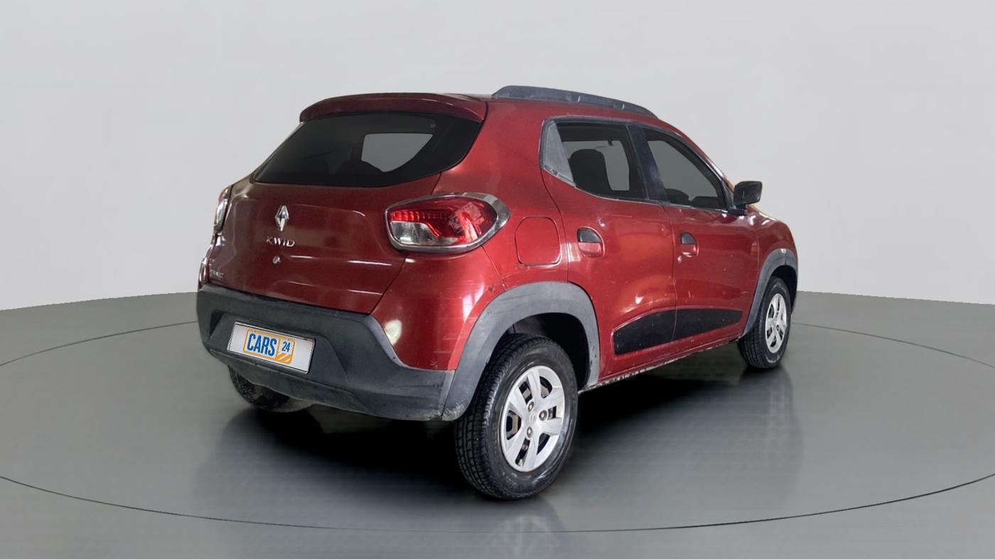 2015 Renault Kwid RXT Opt, Petrol, Manual, 45,998 km, Right Back Diagonal