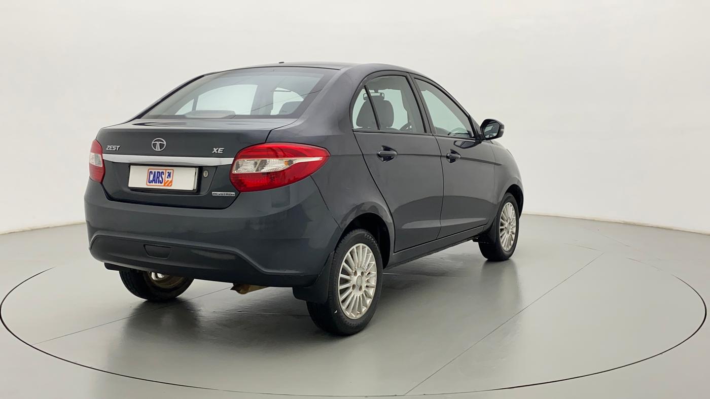 2014 Tata Zest XE RT, Petrol, Manual, 36,090 km, Right Back Diagonal
