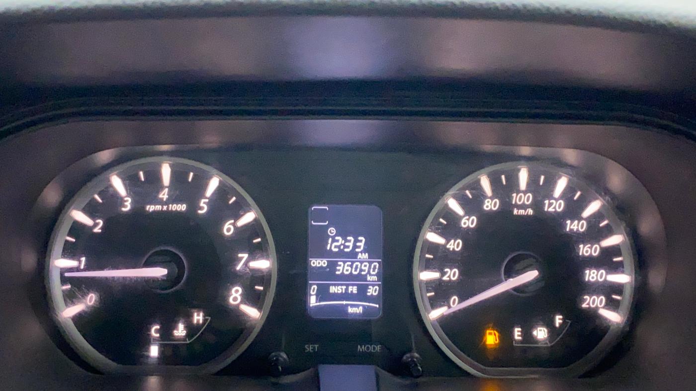 2014 Tata Zest XE RT, Petrol, Manual, 36,090 km, Odometer Image