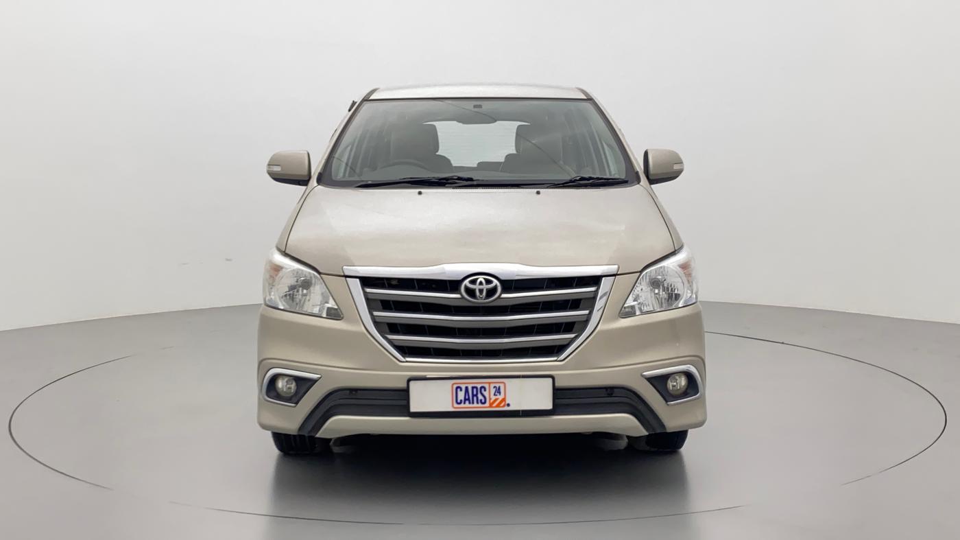 2014 Toyota Innova 2.5 ZX 7 STR BS IV, Diesel, Manual, 61,021 km, Front View