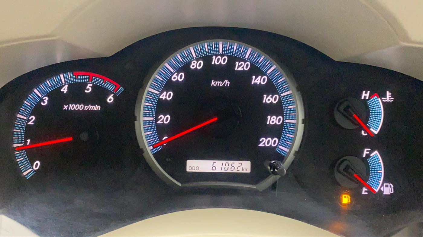 2014 Toyota Innova 2.5 ZX 7 STR BS IV, Diesel, Manual, 61,021 km, Odometer View