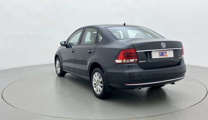 2016 Volkswagen Vento 1.2 TSI HIGHLINE PLUS AT, Petrol, Automatic, 66,062 km, Left Back Diagonal