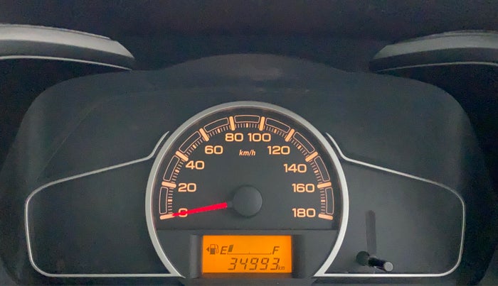 2020 Maruti Alto VXI, Petrol, Manual, 34,993 km, Odometer Image