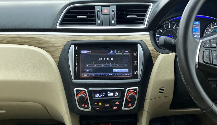 2020 Maruti Ciaz ALPHA 1.5 SHVS PETROL, Petrol, Manual, 25,222 km, Air Conditioner
