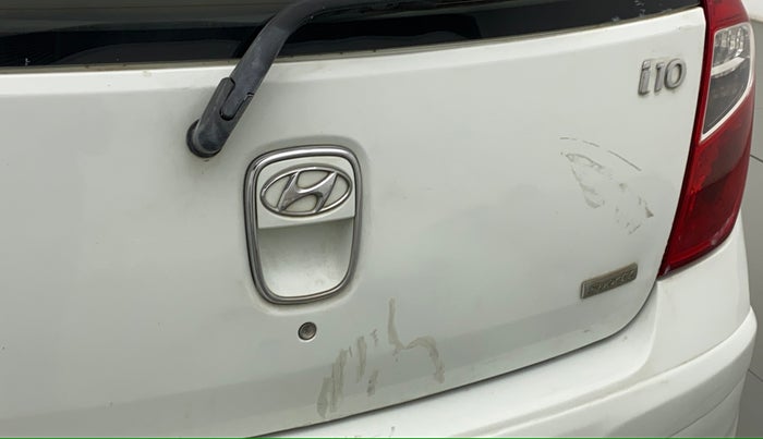 2012 Hyundai i10 SPORTZ 1.2 KAPPA2, Petrol, Manual, 73,310 km, Dicky (Boot door) - Minor scratches