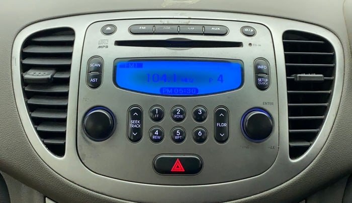 2012 Hyundai i10 SPORTZ 1.2 KAPPA2, Petrol, Manual, 73,310 km, Infotainment System