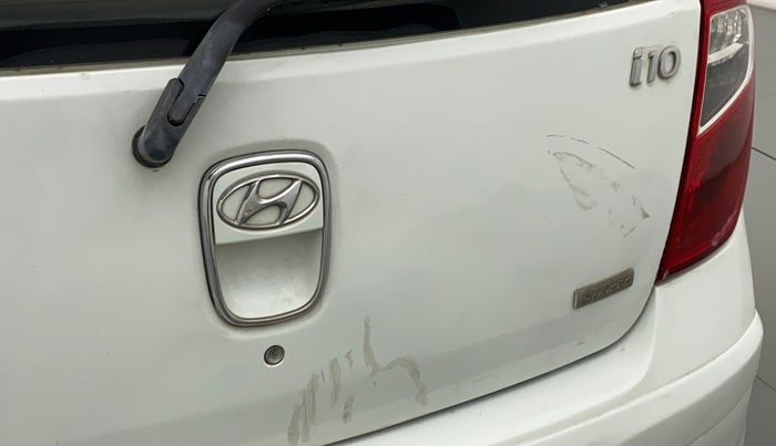2012 Hyundai i10 SPORTZ 1.2 KAPPA2, Petrol, Manual, 73,310 km, Dicky (Boot door) - Slightly dented