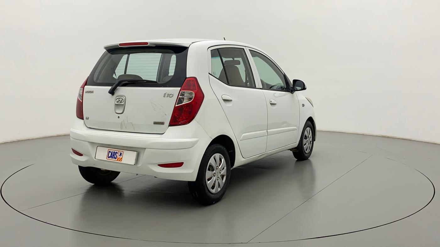 2012 Hyundai i10 SPORTZ 1.2 KAPPA2, Petrol, Manual, 73,310 km, Right Back Diagonal