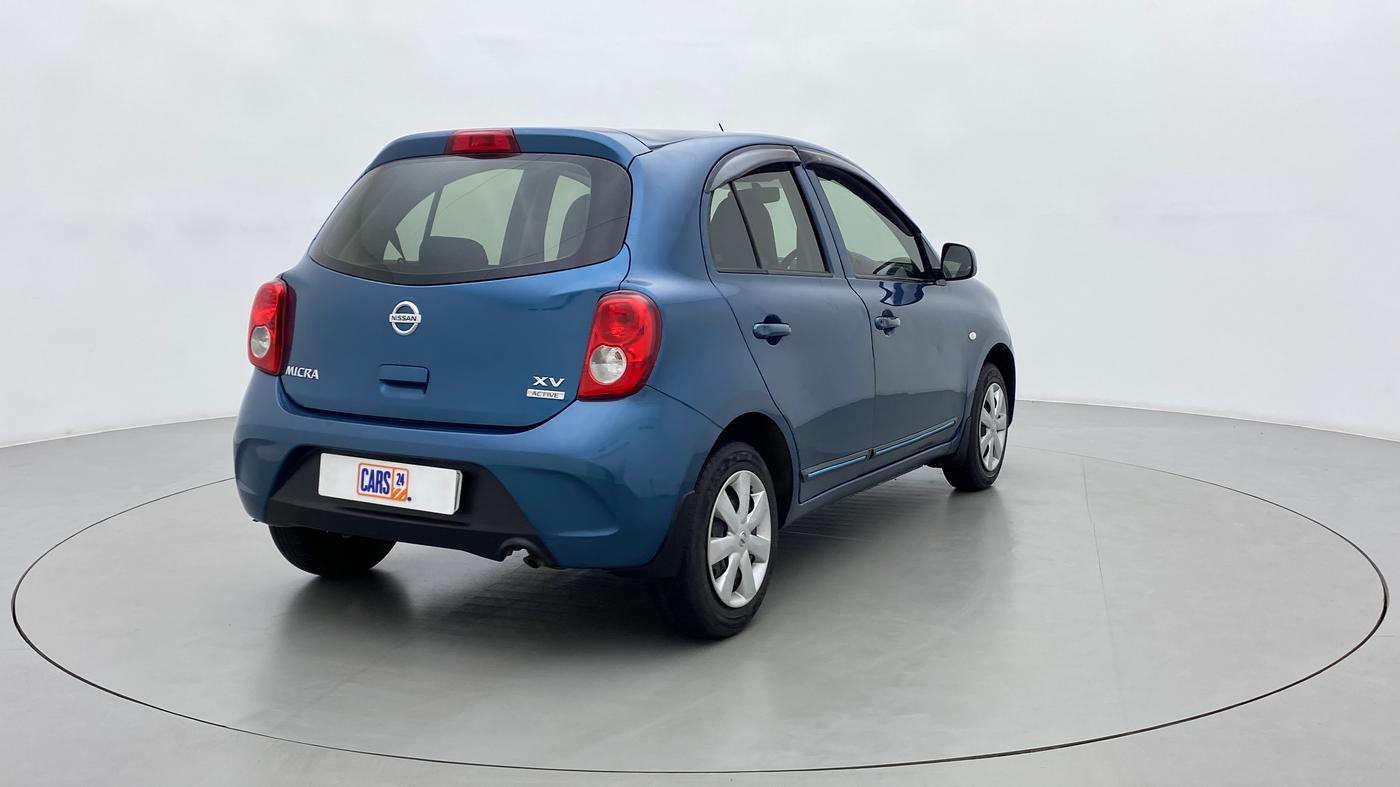 2017 Nissan Micra Active XV S, Petrol, Manual, 25,118 km, Right Back Diagonal