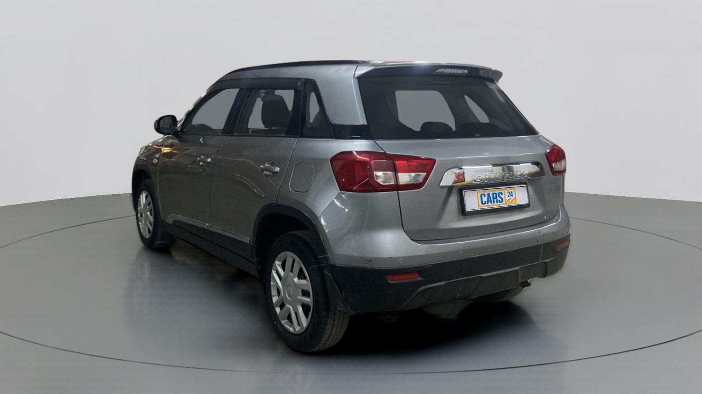 2019 Maruti Vitara Brezza VDI AMT, Diesel, Automatic, 46,350 km, Left Back Diagonal
