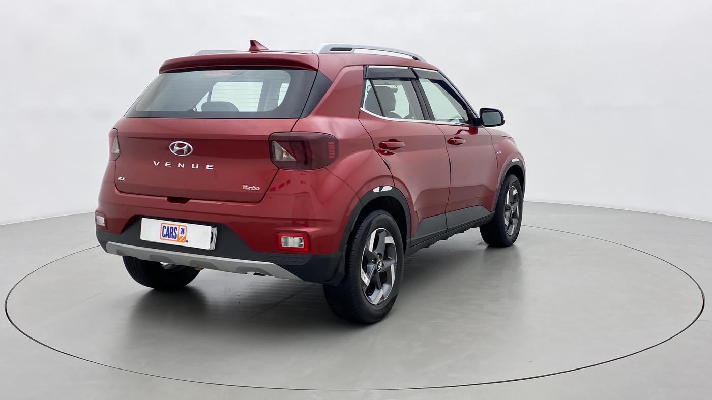2021 Hyundai VENUE SX 1.0 TURBO IMT, Petrol, Manual, 32,388 km, Right Back Diagonal