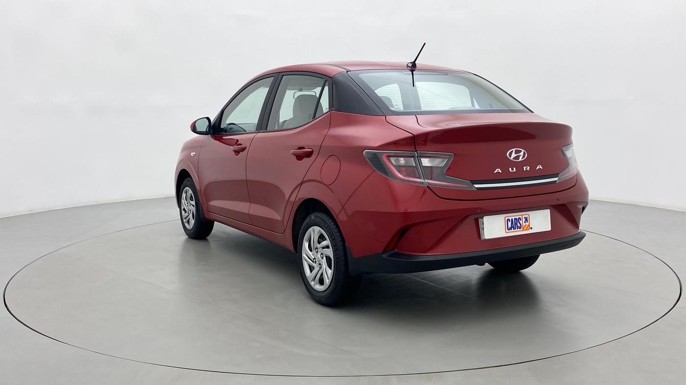 2022 Hyundai AURA S 1.2, Petrol, Manual, 3,812 km, Left Back Diagonal