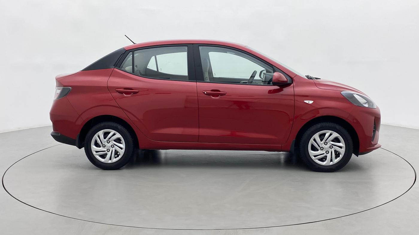 2022 Hyundai AURA S 1.2, Petrol, Manual, 3,812 km, Right Side View