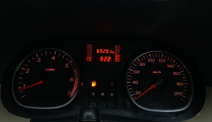 2013 Renault Duster RXZ Diesel 110 (O), Diesel, Manual, 69,201 km, Odometer Image