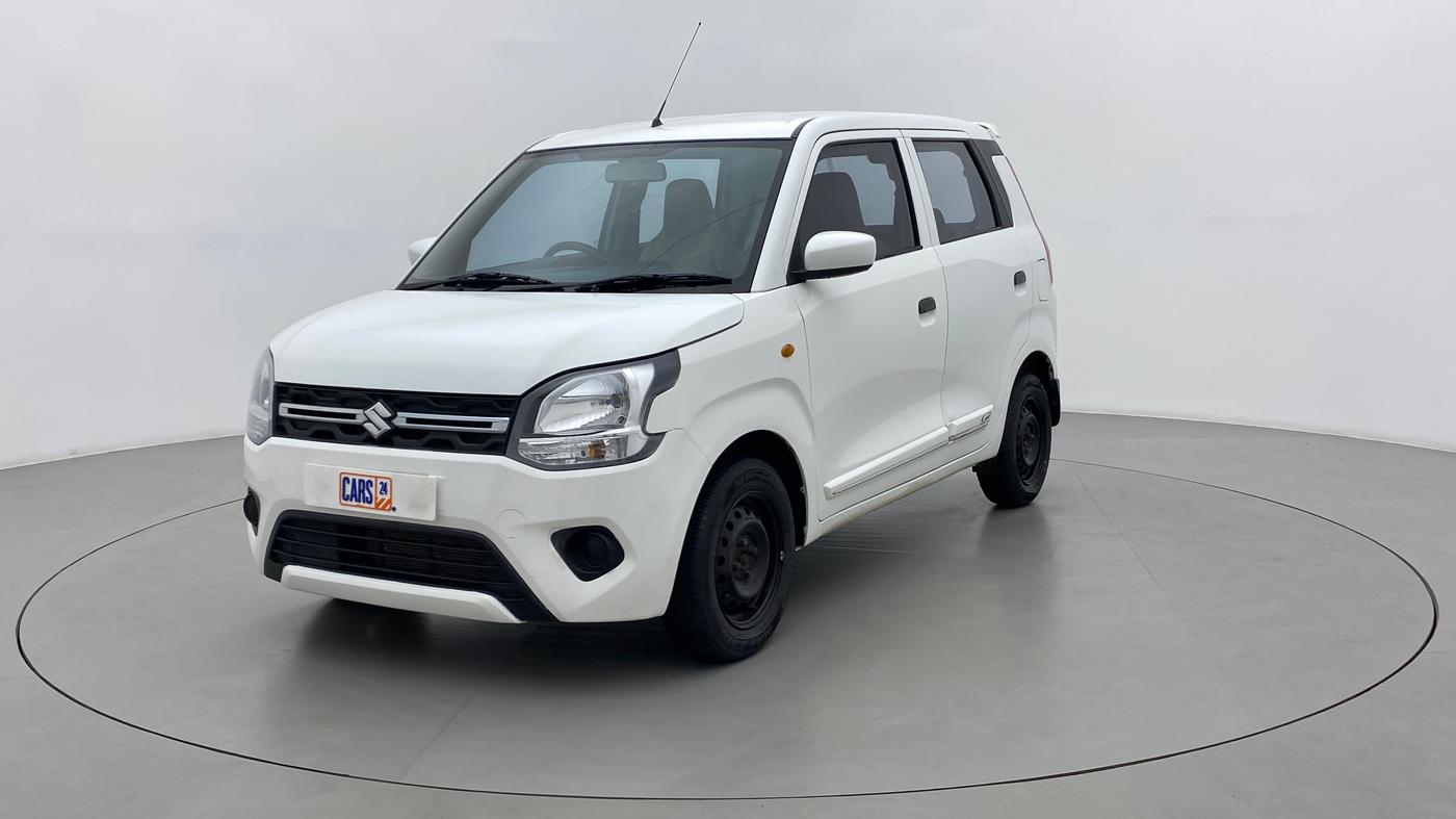 2019 Maruti New Wagon-R VXI 1.0 AMT, Petrol, Automatic, 39,845 km, Left Front Diagonal