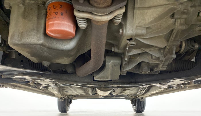 2019 Maruti New Wagon-R VXI 1.0 AMT, Petrol, Automatic, 39,845 km, Front Underbody