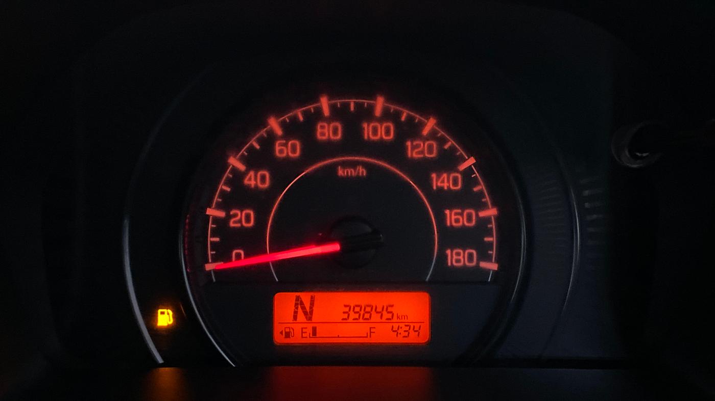 2019 Maruti New Wagon-R VXI 1.0 AMT, Petrol, Automatic, 39,845 km, Odometer Image