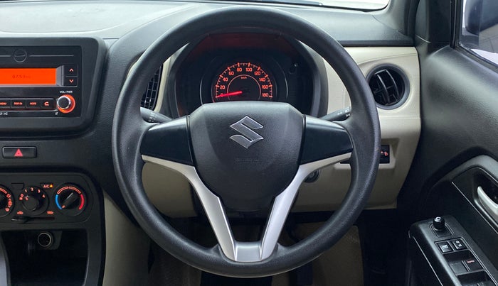 2019 Maruti New Wagon-R VXI 1.0 AMT, Petrol, Automatic, 39,845 km, Steering Wheel Close Up