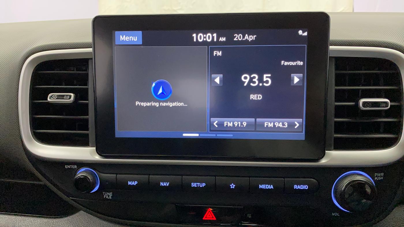 2020 Hyundai VENUE SX PLUS 1.0 TURBO DCT, Petrol, Automatic, 46,313 km, Infotainment System