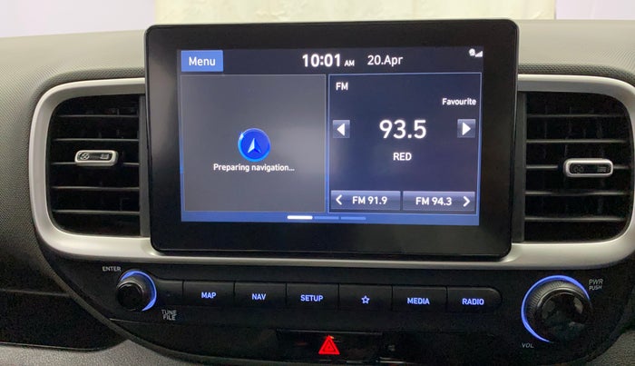 2020 Hyundai VENUE SX PLUS 1.0 TURBO DCT, Petrol, Automatic, 46,313 km, Infotainment System