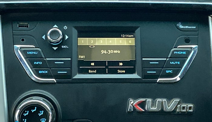 2016 Mahindra Kuv100 K8 D 6 STR, Diesel, Manual, 72,269 km, Infotainment System