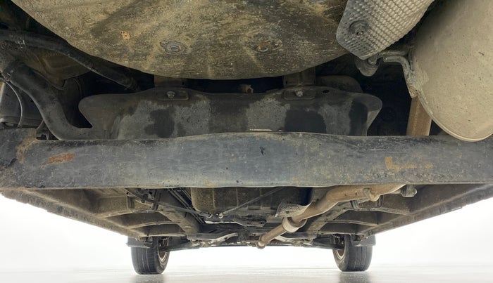 2016 Mahindra Kuv100 K8 D 6 STR, Diesel, Manual, 72,269 km, Rear Underbody