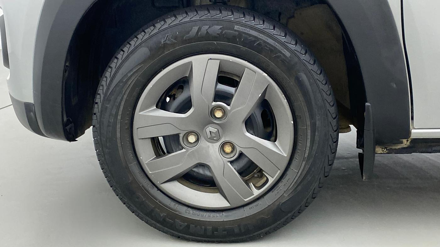 2018 Renault Kwid 1.0 RXT Opt, Petrol, Manual, 63,276 km, Left Front Wheel