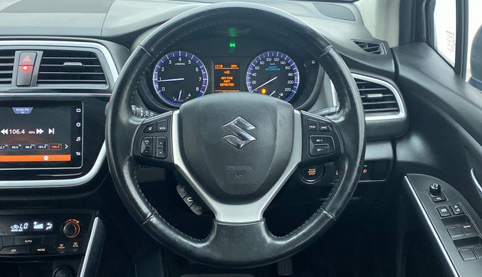 2020 Maruti S Cross ALPHA 1.5, Petrol, Manual, 28,121 km, Steering Wheel Close Up