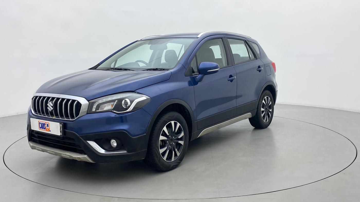 2020 Maruti S Cross ALPHA 1.5, Petrol, Manual, 28,121 km, Left Front Diagonal