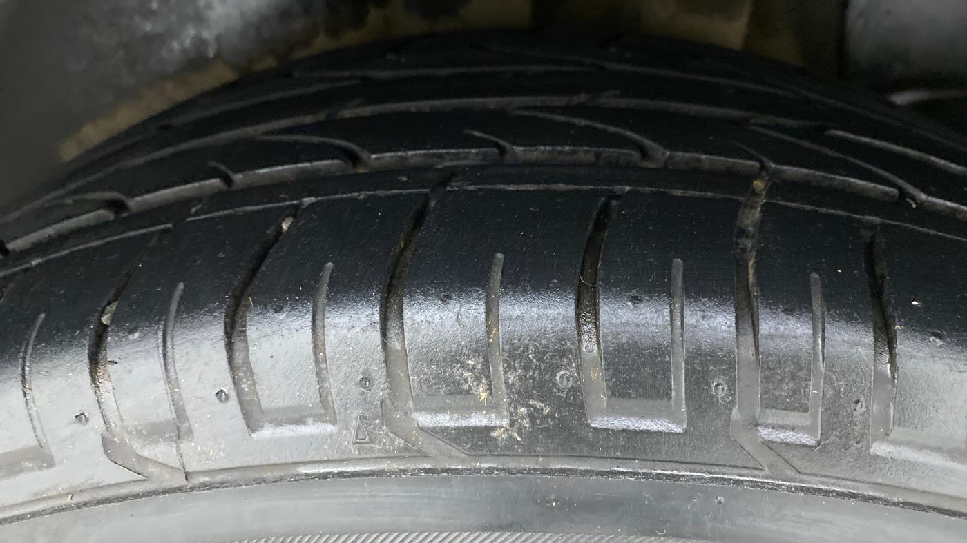 2018 Hyundai Creta SX AT 1.6 DIESEL, Diesel, Automatic, 74,337 km, Left Rear Tyre Tread