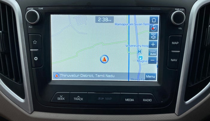 2018 Hyundai Creta SX AT 1.6 DIESEL, Diesel, Automatic, 74,337 km, Navigation System