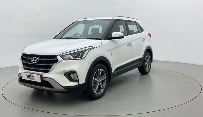 2018 Hyundai Creta SX AT 1.6 DIESEL, Diesel, Automatic, 74,337 km, Left Front Diagonal