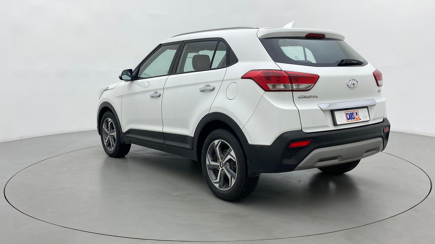 2018 Hyundai Creta SX AT 1.6 DIESEL, Diesel, Automatic, 74,337 km, Left Back Diagonal