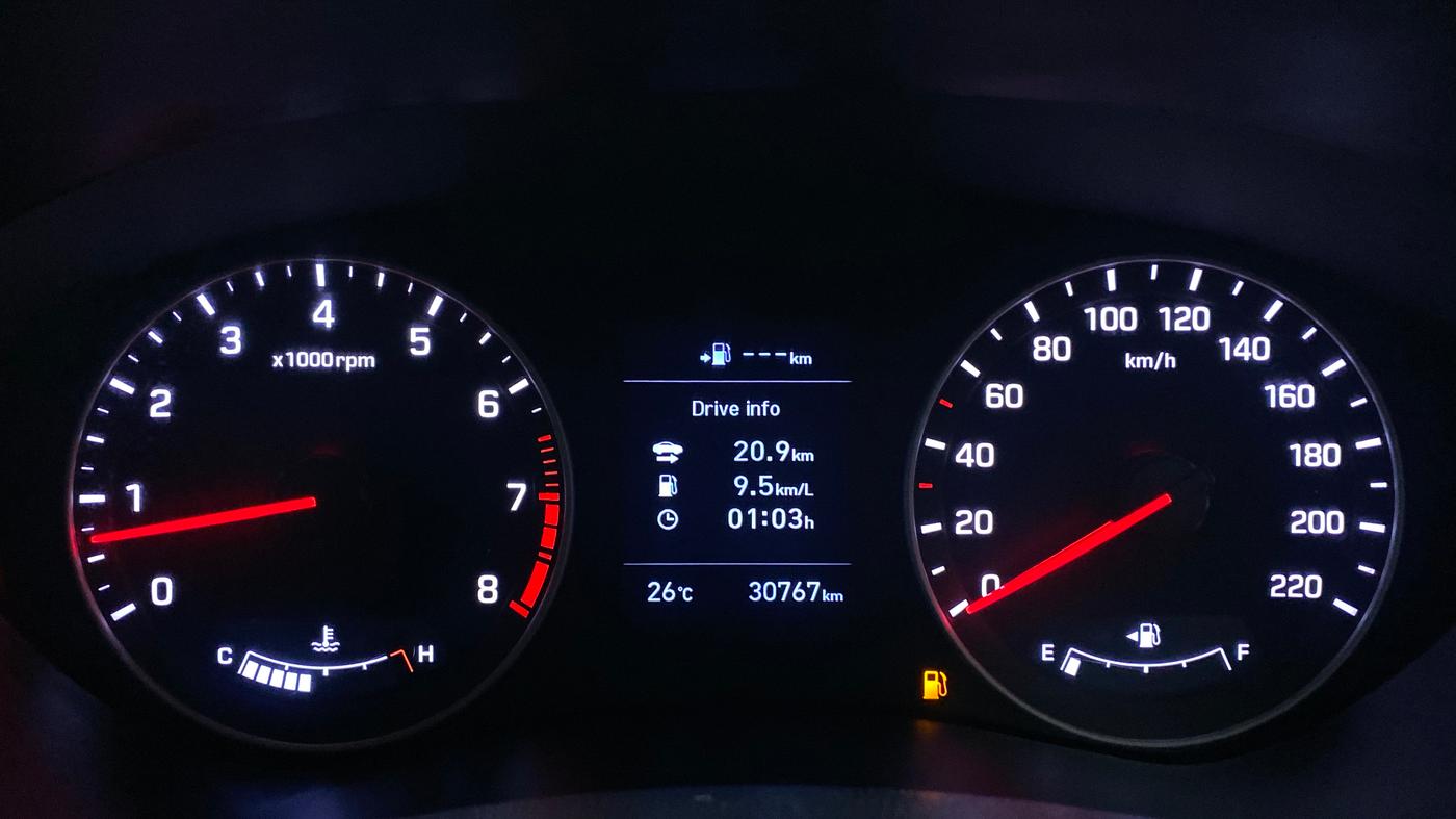 2019 Hyundai Elite i20 ASTA 1.2 (O), Petrol, Manual, 30,767 km, Odometer Image