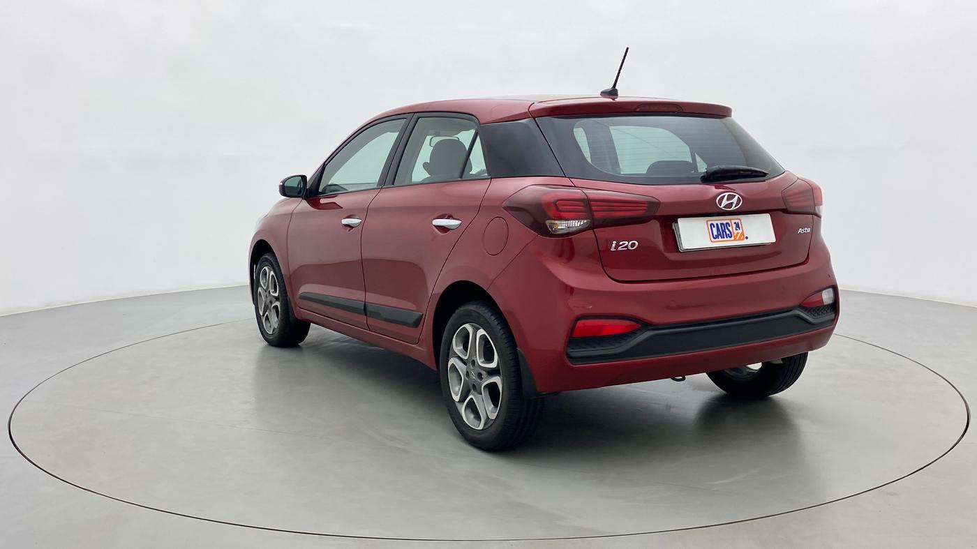 2019 Hyundai Elite i20 ASTA 1.2 (O), Petrol, Manual, 30,767 km, Left Back Diagonal