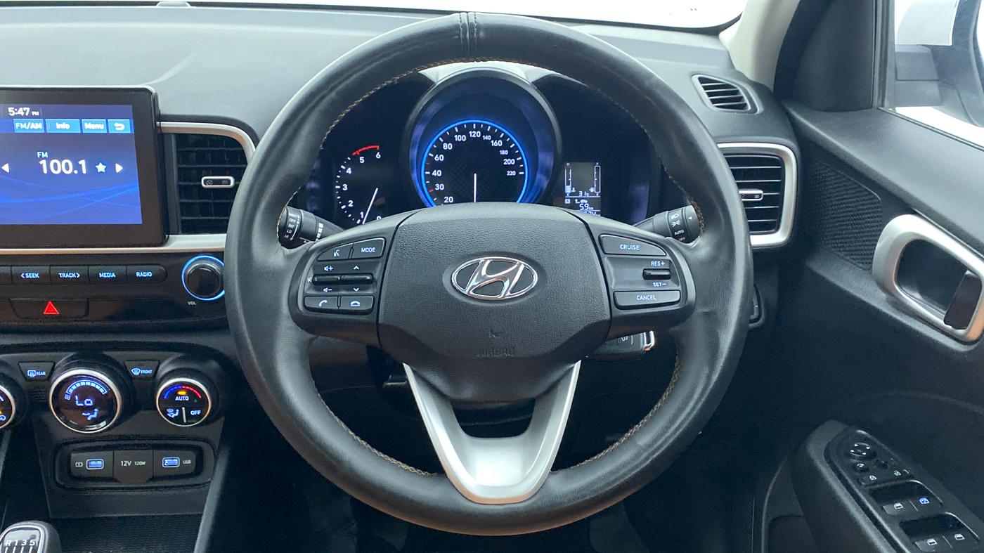 2022 Hyundai VENUE SX 1.5 CRDI, Diesel, Manual, 9,624 km, Steering Wheel Close Up
