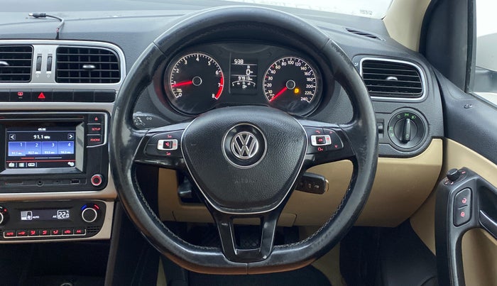 2017 Volkswagen Polo HIGHLINE1.2L PETROL, Petrol, Manual, 98,115 km, Steering Wheel Close Up