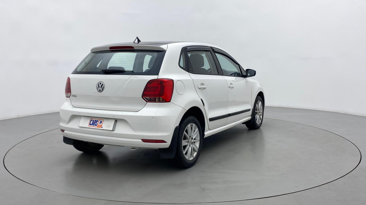 2017 Volkswagen Polo HIGHLINE1.2L PETROL, Petrol, Manual, 98,115 km, Right Back Diagonal