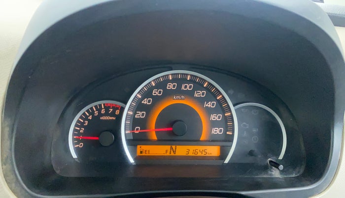 2015 Maruti Wagon R 1.0 VXI AMT, Petrol, Automatic, 31,640 km, Odometer Image