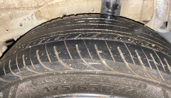 2017 Maruti Celerio ZXI, Petrol, Manual, 91,090 km, Left Rear Tyre Tread