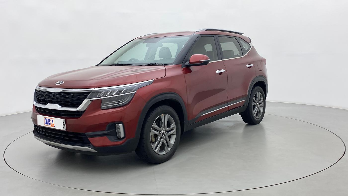 2019 KIA SELTOS HTX+ MT 1.5 DIESEL, Diesel, Manual, 20,374 km, Left Front Diagonal