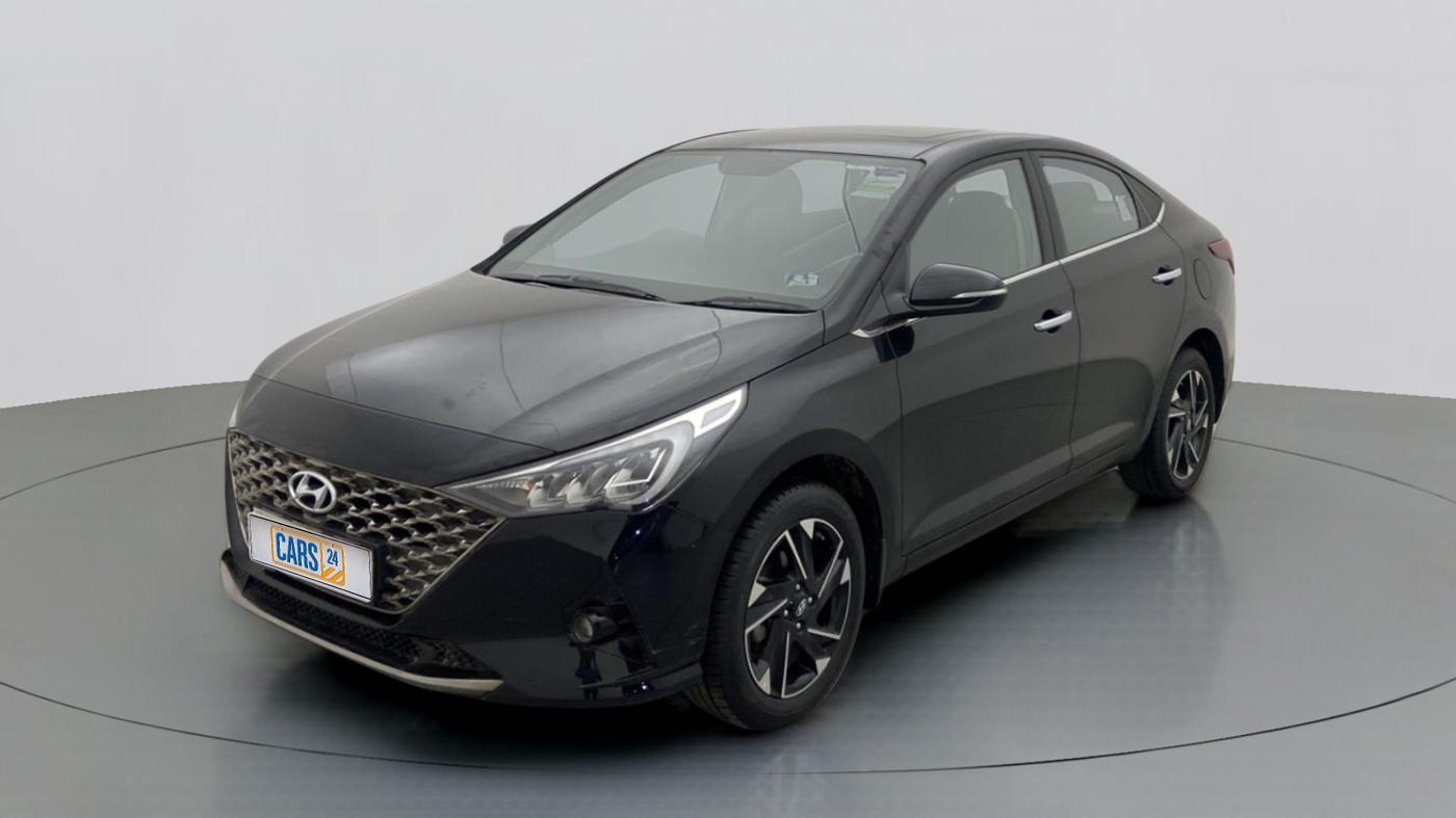 2021 Hyundai Verna SX (O)1.5 VTVT, Petrol, Manual, 13,407 km, Left Front Diagonal
